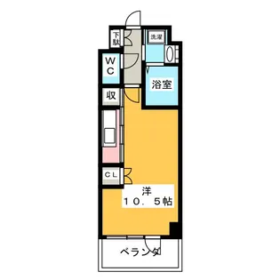 ラメールマエジマ【4階】の間取り