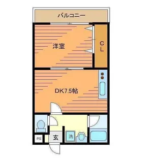 クワイエット新中野【3階】の間取り