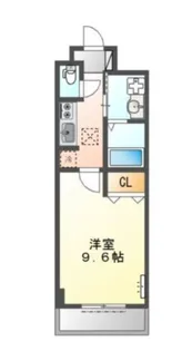 大阪府堺市堺区香ヶ丘町3【マンション】の間取り