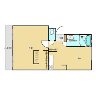 いからしハイツ【2階】の間取り