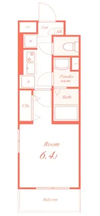 View TerraceII【4階】の間取り