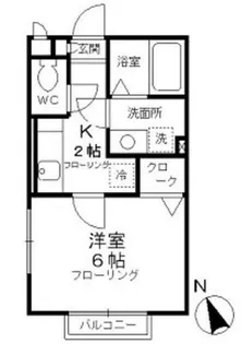 Bergpas Z【2階】の間取り
