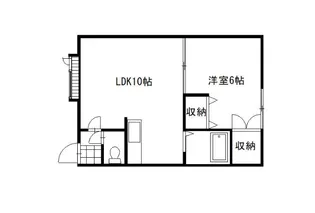 栄光文苑【1階】の間取り