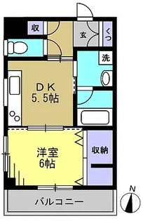 エーデルワイス【2階】の間取り
