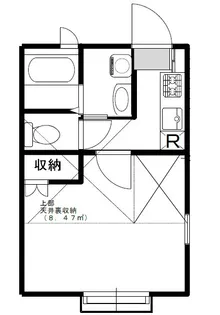 サンセ-ルメゾン【2階】の間取り