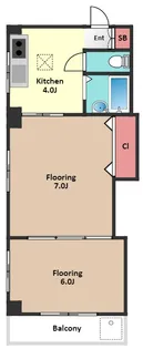 ヴィラ一誠館【3階】の間取り