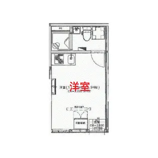 アーバンステージ不動前【3階】の間取り