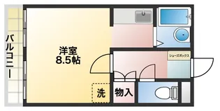 緒方ビル【2階】の間取り