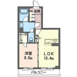 フェリーチェ【2階】の間取り