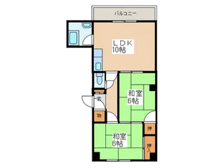 豊水ビル【8階】の間取り