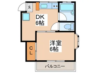 ファーストコーポ【2階】の間取り