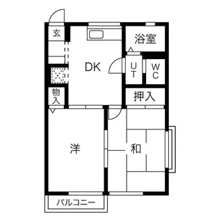 コンフォート千歳台【2階】の間取り