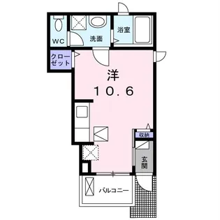 グランツ(市原市)【1階】の間取り