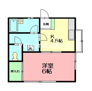 葵ハイツ【1階】の間取り