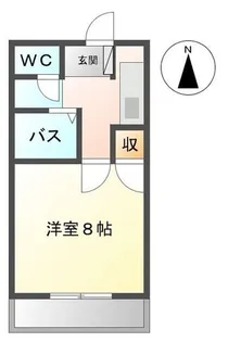 ポニーY&K【2階】の間取り