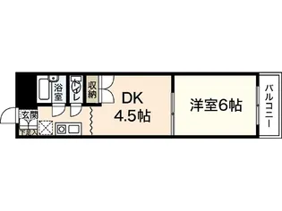 北川ビル【3階】の間取り