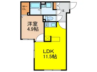 GRAN PASEO 中目黒 EASTの間取り
