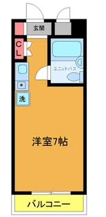 ジュメイラ千葉【5階】の間取り