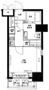 アイル上野の森NORTH【10階】の間取り
