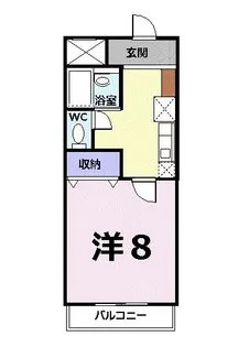 シャン・ド・フレーズ【3階】の間取り