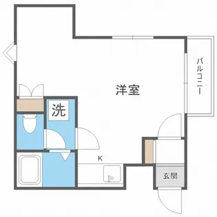 ラミアール円山【3階】の間取り