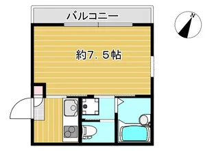 和光ハイツ【2階】の間取り