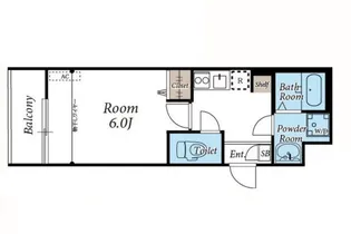 フルセイル高座渋谷II【2階】の間取り
