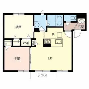 South Garden【2階】の間取り