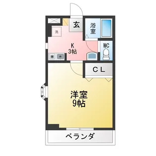 エイトIII【2階】の間取り