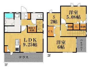 SOLEIL TERRACEの間取り