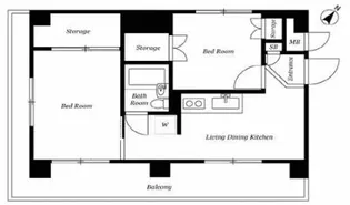 サンモールイケダ【3階】の間取り