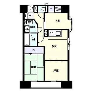 ライオンズマンション片平キャンパス【9階】の間取り