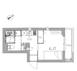 GranDuo祖師谷【2階】の間取り