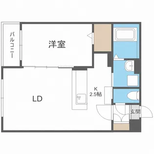 ダミエ【3階】の間取り