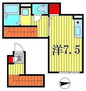 MKハウス【2階】の間取り