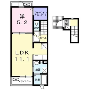 アンジュメゾン【2階】の間取り