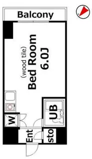 朝日松戸プラザ【3階】の間取り