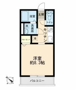 リヴェール南町【2階】の間取り