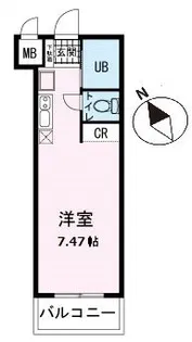 第3のぼりマンション【5階】の間取り