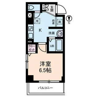 メゾンドロゼ【5階】の間取り