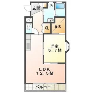 エトワール羽山【3階】の間取り
