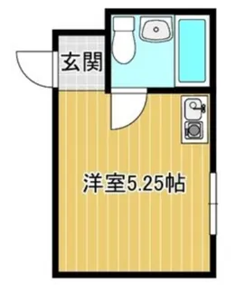 メゾンフェニックス【5階】の間取り