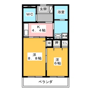 HEARTFUL PLATINUM【1階】の間取り