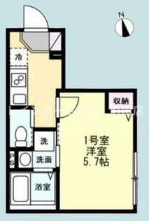 ベイルームdino桜ヶ丘【3階】の間取り