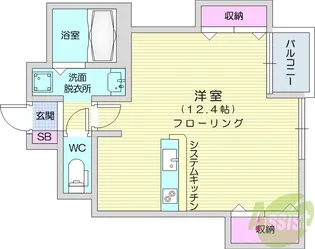 Tasso長町南【2階】の間取り