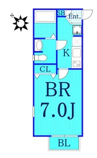 ステラ星川【1階】の間取り