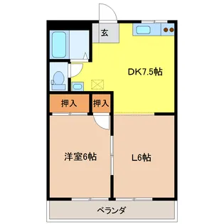 colseri(コルセリ)【3階】の間取り