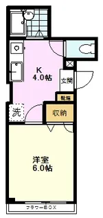 サーティーワン【2階】の間取り
