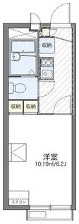 レオパレスビューテラス【2階】の間取り
