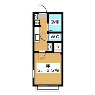ミユキハウス【1階】の間取り